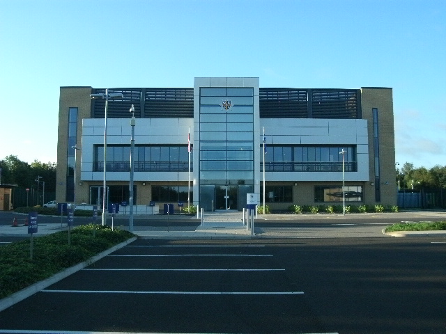 image of the front of headquarters