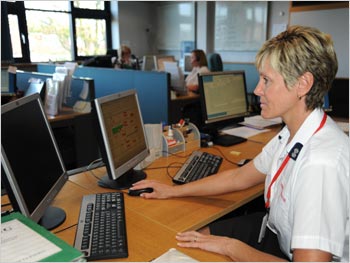 control room staff