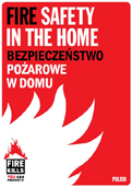 Fire safety in the home - in polish