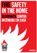 Fire safety in the home - in portuguese