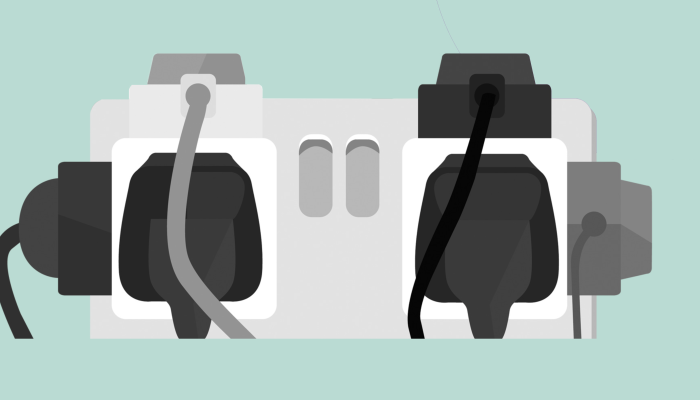 An illustration of overloaded sockets