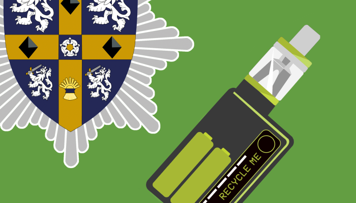 An illustration of a vape