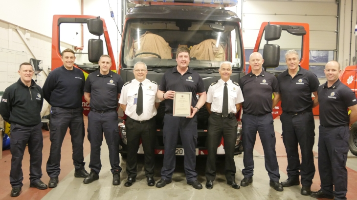 Gary Cutmore and Red Watch