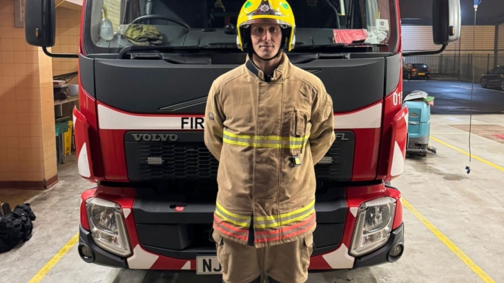 On-Call Firefighter George Kourtesiotis