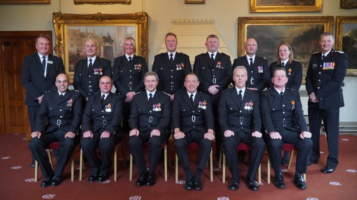 Long Service Awards were presented to staff at Durham Town Hall on Wednesday, June 12.