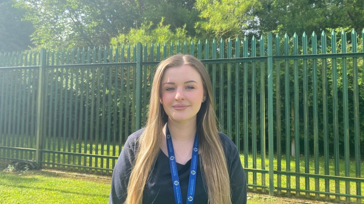 People Senior Admin Officer Chloe Bailey. 