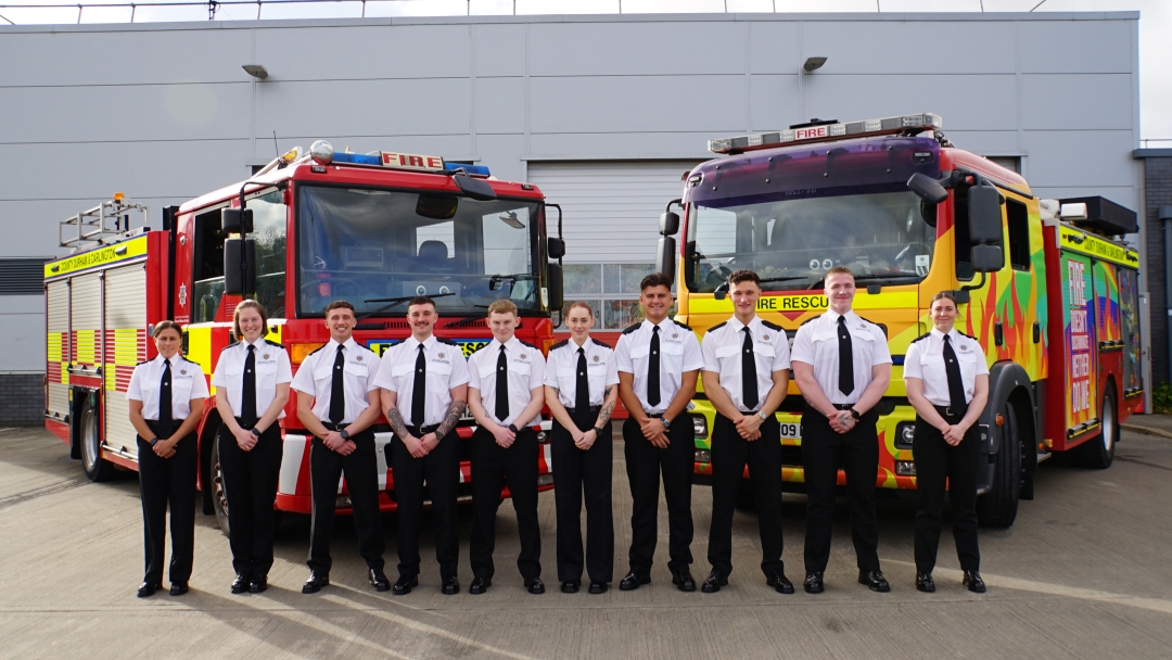 Apprentice Firefighters Cohort 7